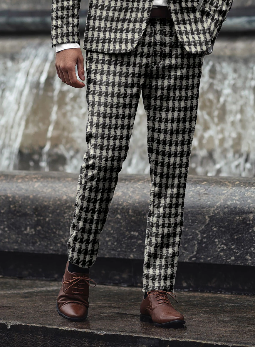 Highlander BW Bold Box Tweed Pants - Image 2