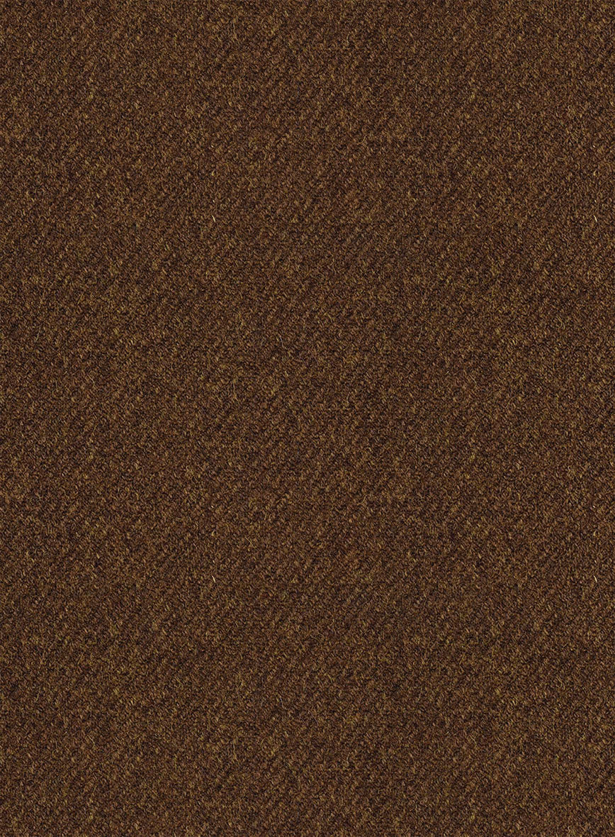 Highlander Coca Brown Tweed GQ Overcoat - Image 3