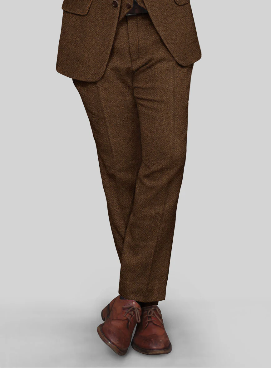 Highlander Coca Brown Tweed Pants - Image 2