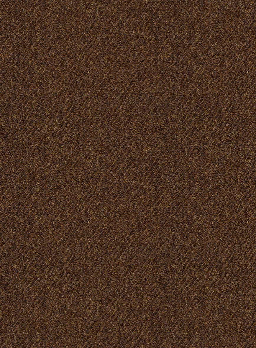 Highlander Coca Brown Tweed Double Breasted Suit - Image 4