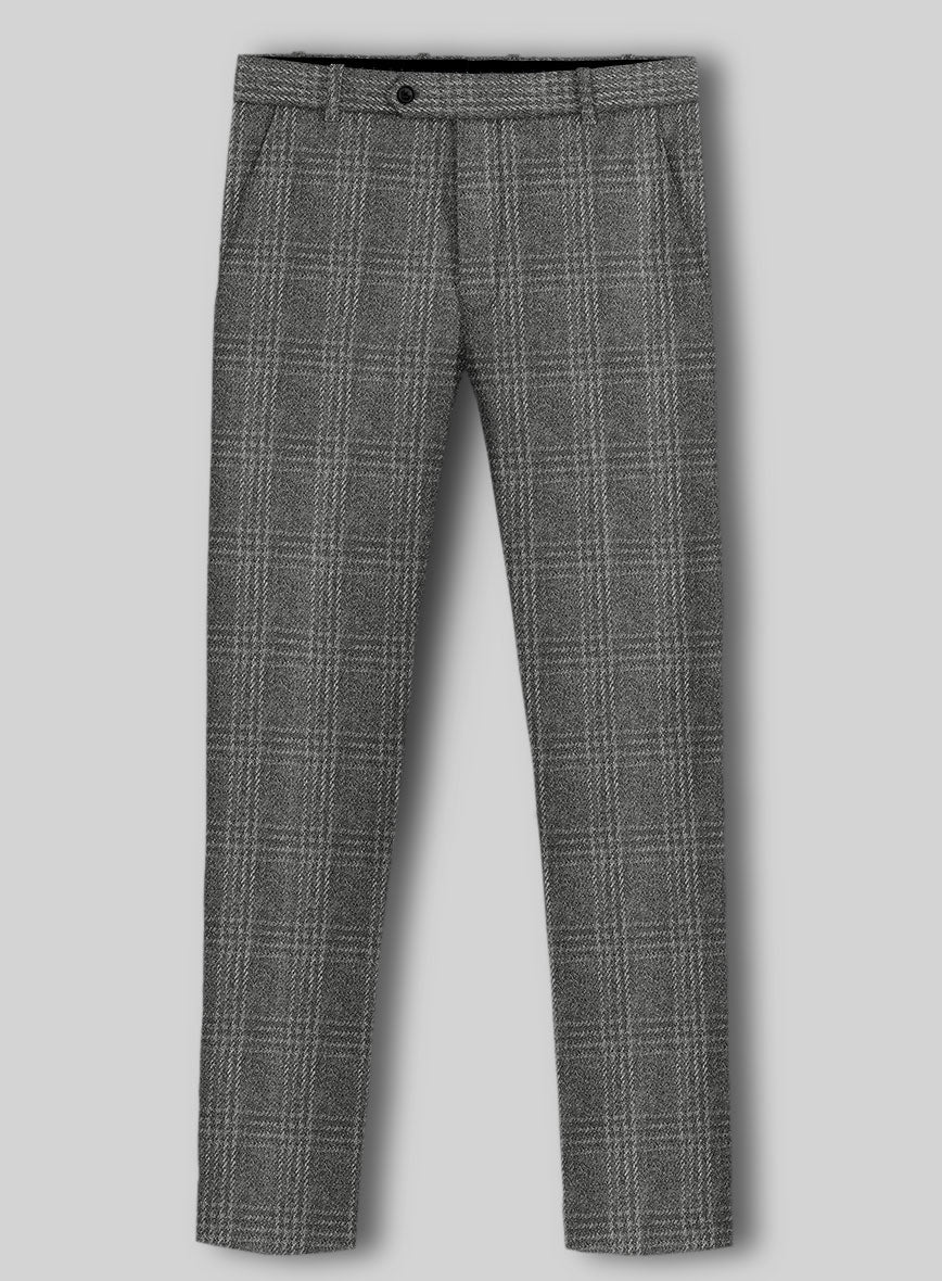 Highlander Gray Tartan Tweed Suit - Image 5