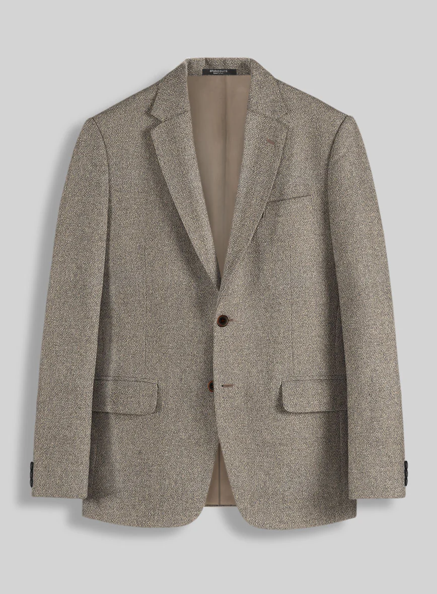 Highlander Greige Tweed Jacket