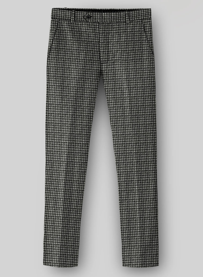 Highlander Heavy Charcoal Houndstooth Tweed Suit - Image 6