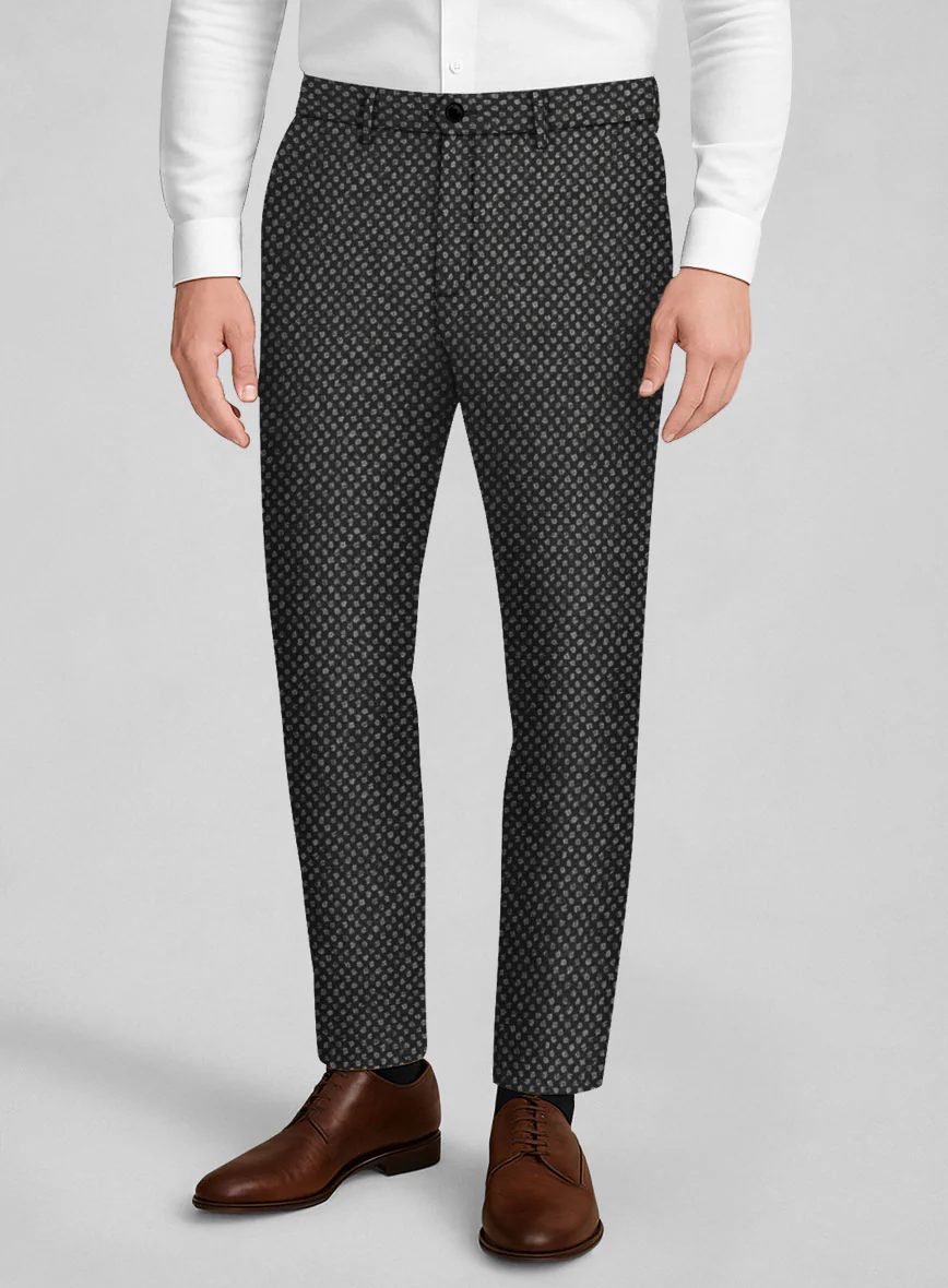 Highlander Heavy Honeycomb Charcoal Tweed Pants