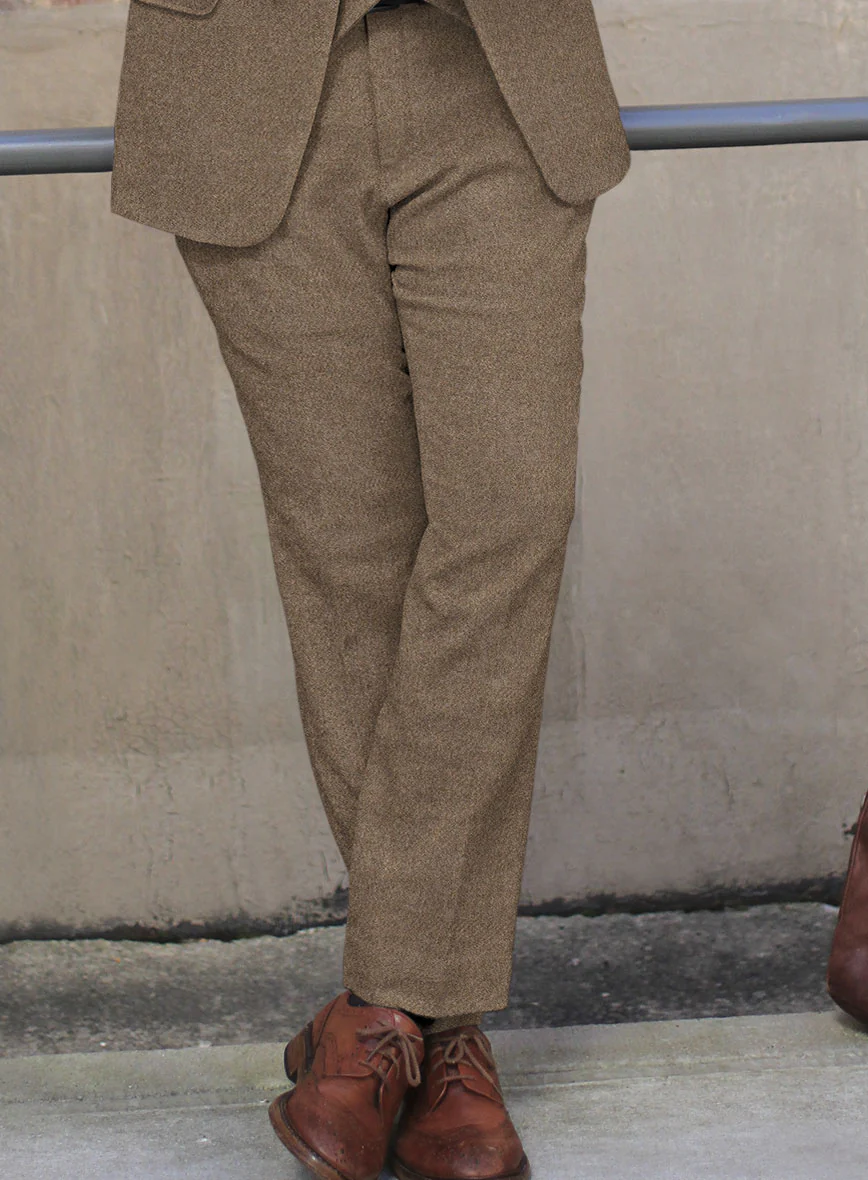 Highlander Light Tobacco Tweed Suit - Image 5