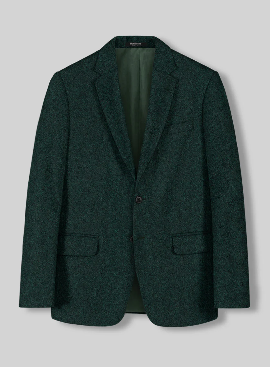 Highlander Melange Green Tweed Jacket