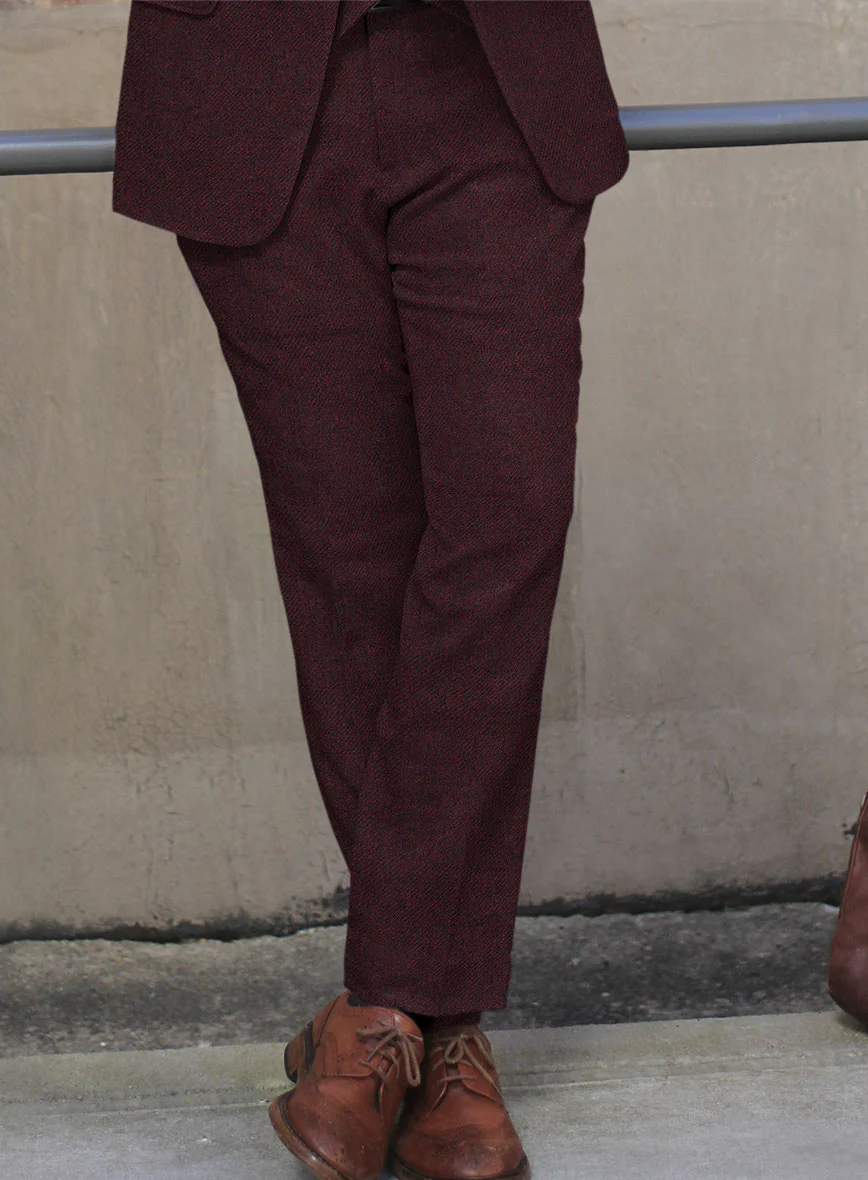 Highlander Sangria Tweed Pants - Image 2