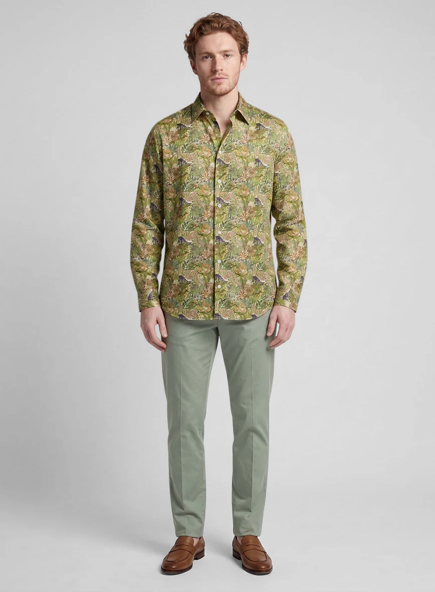 Hilario Silk Cotton Shirt - Image 4