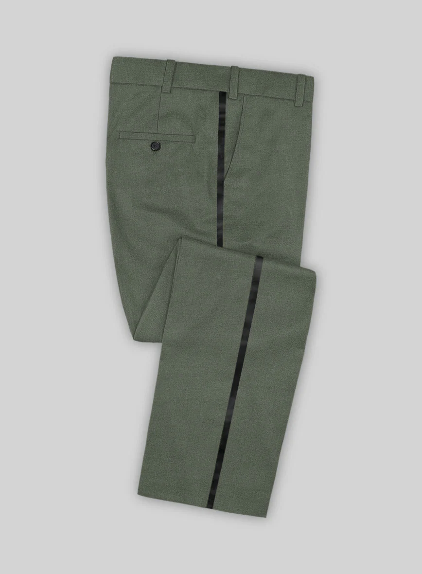 Hunter Green Tuxedo Suit - Image 3