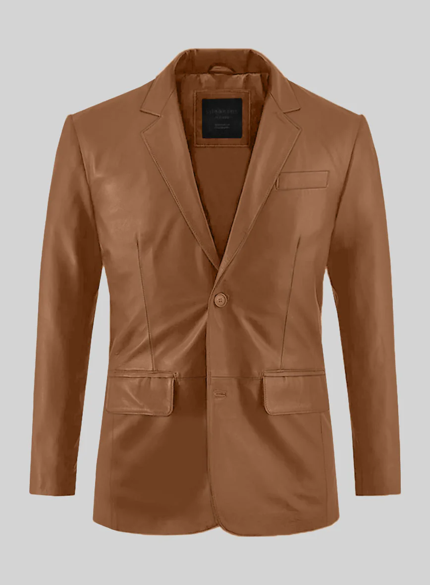 Hunter Tan Leather Suit - Image 3