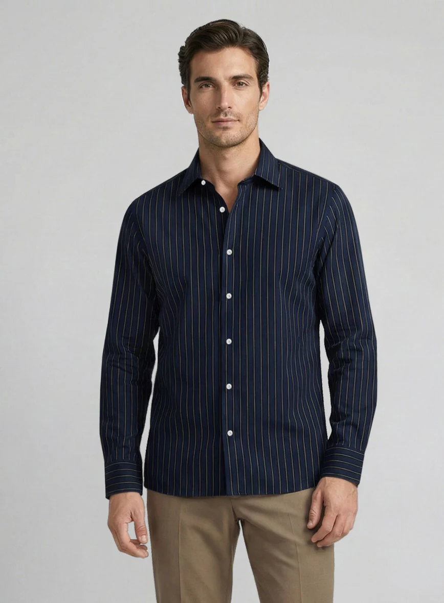 Imperial Night Cotton Shirt