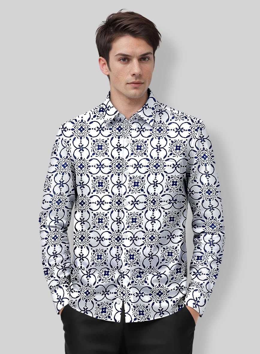 Indi Twist Cotton Lycra Shirt - Image 3