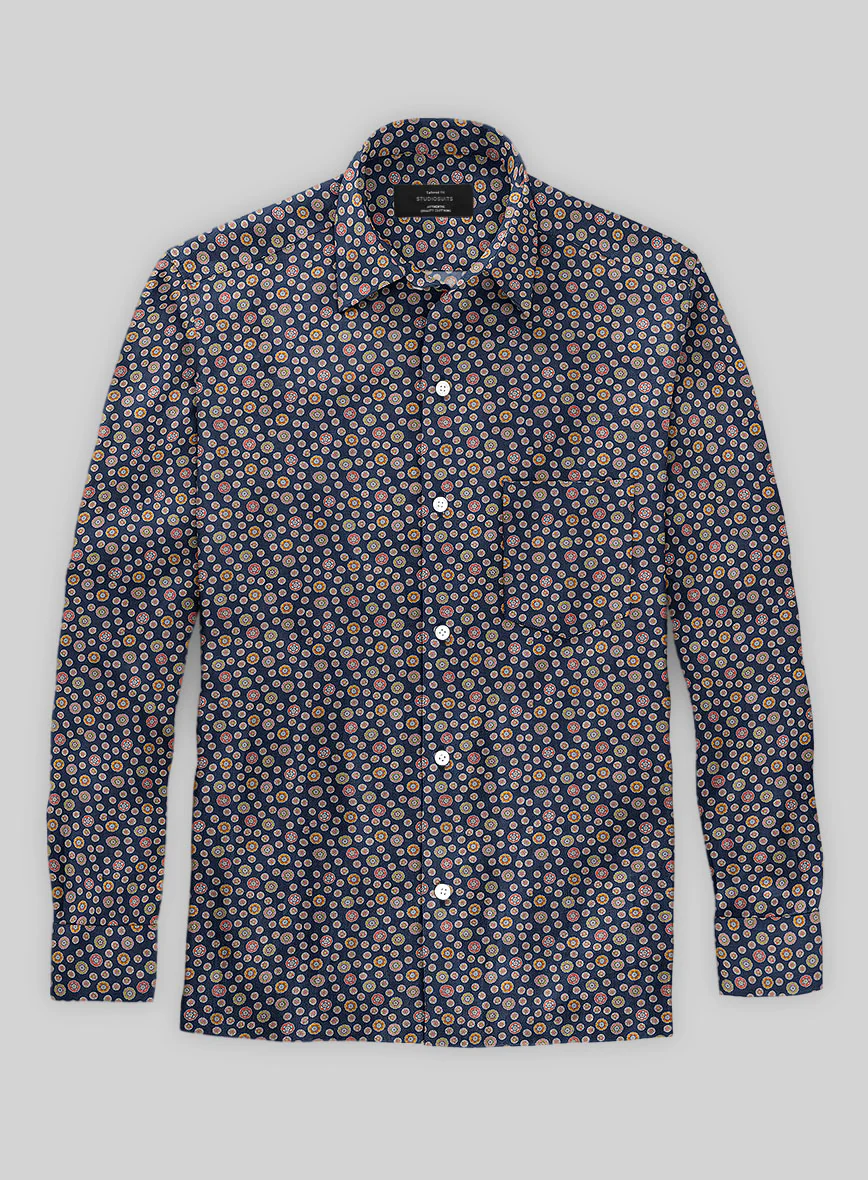 Italian Alejo Summer Linen Shirt - Image 2