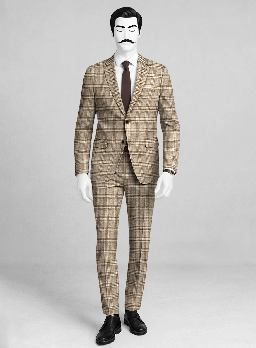 Italian Alpaca Wool Isenaro Suit