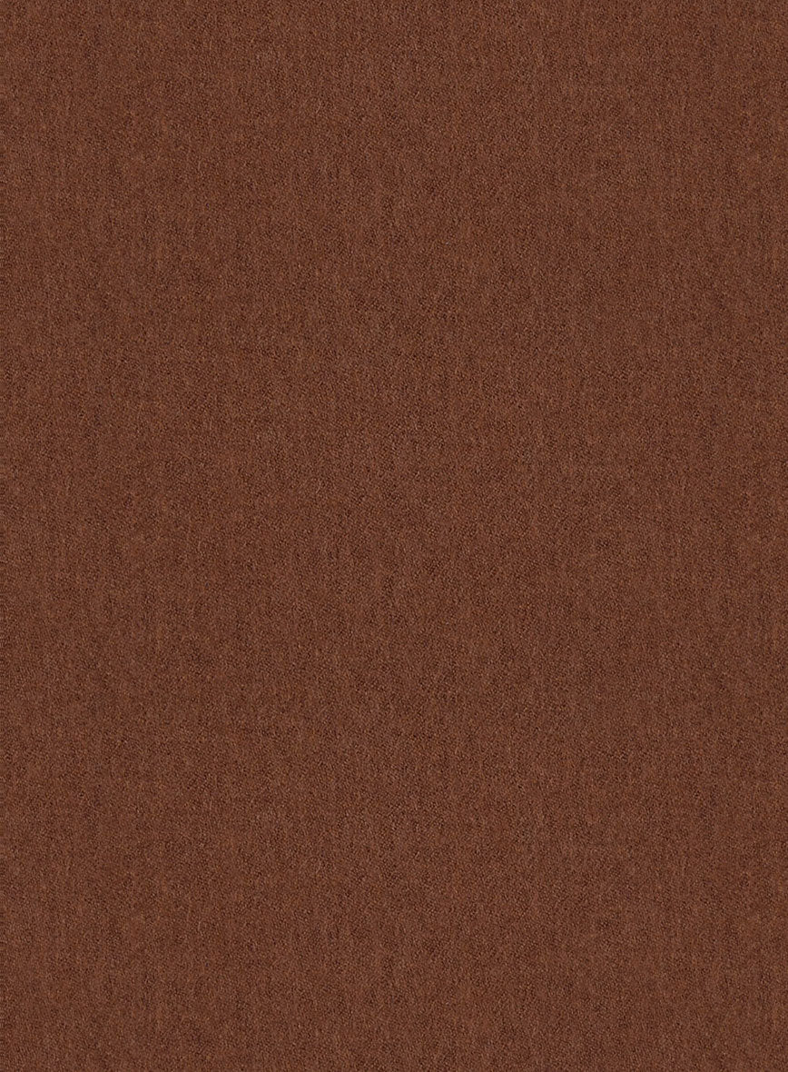 Italian Atiero Brown Wool Pants - Image 2