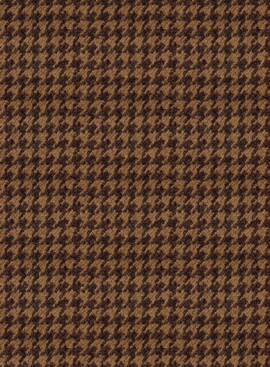 Italian Berote Houndstooth Tweed Pants - Image 3