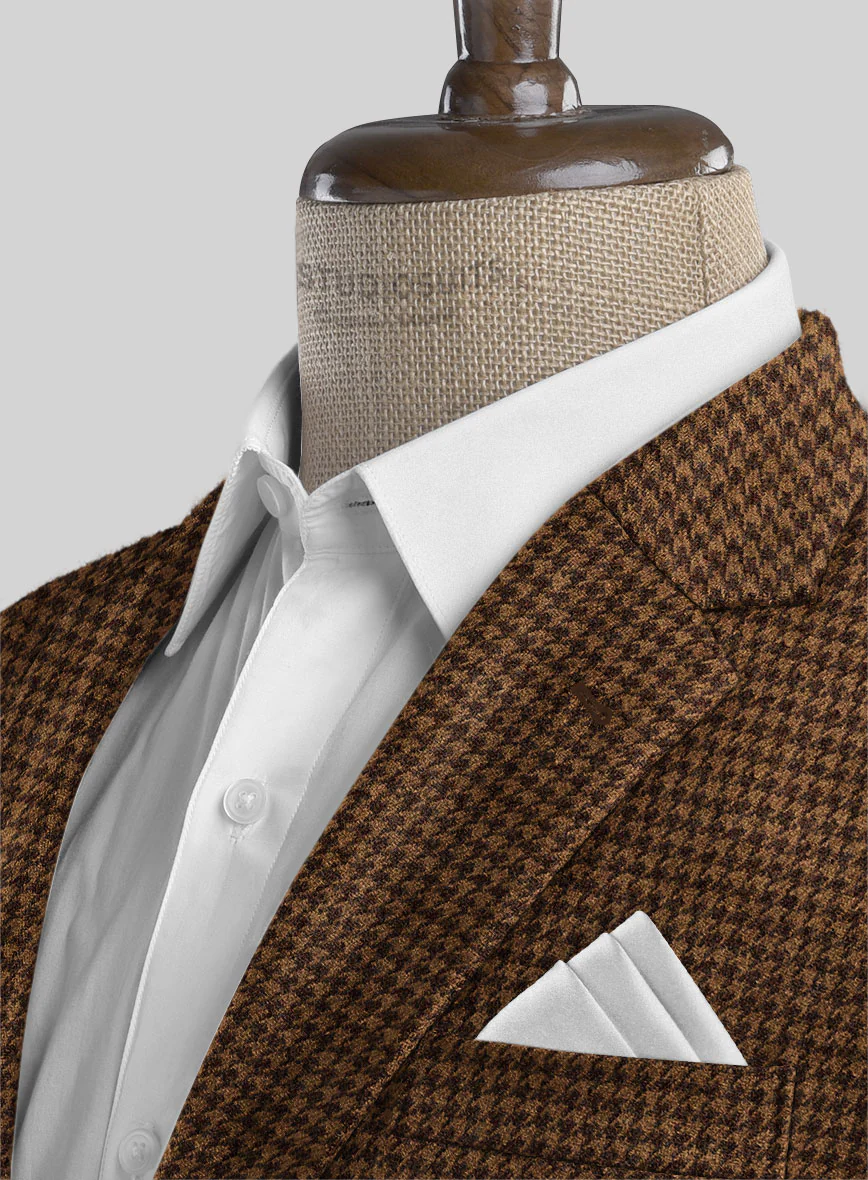 Italian Berote Houndstooth Tweed Suit - Image 5