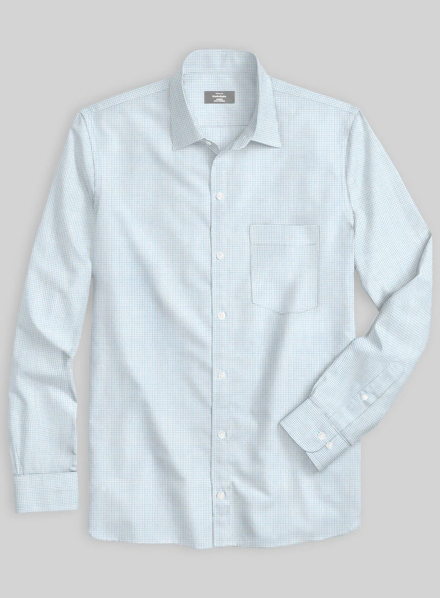 Italian Blue Graf Shirt - Image 2