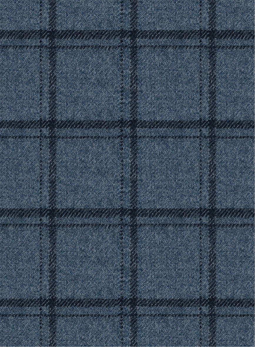 Italian Bluebourne Check Tweed Suit - Image 6