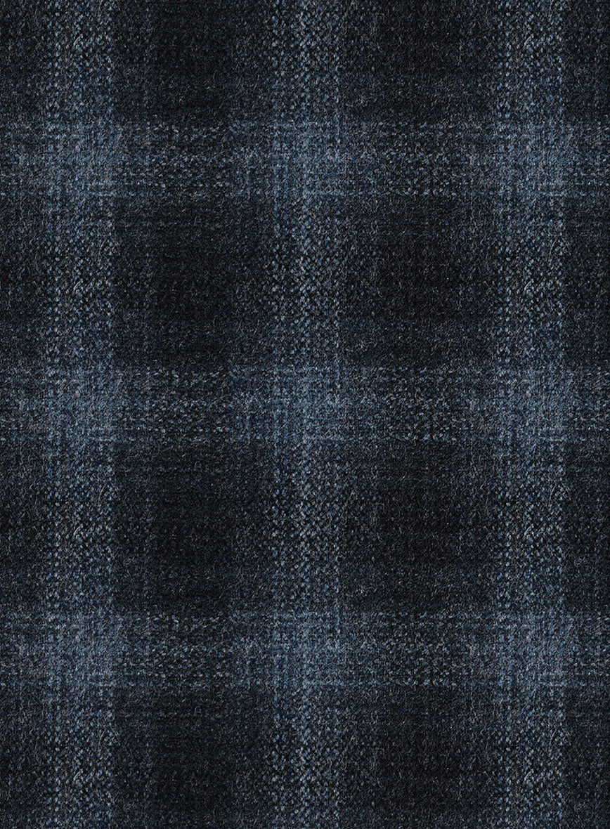 Italian Bluewood Check Tweed Pants - Image 3