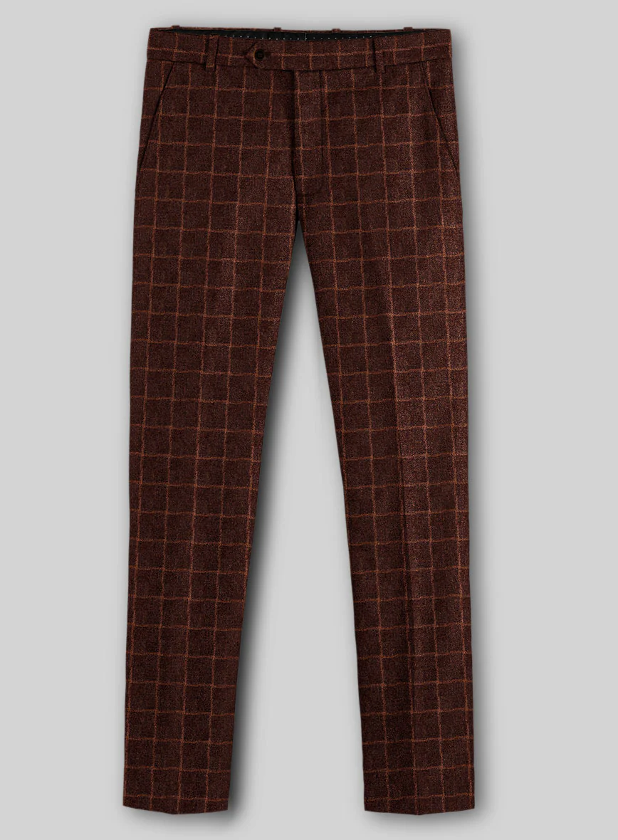 Italian Copperfield Check Tweed Suit - Image 4