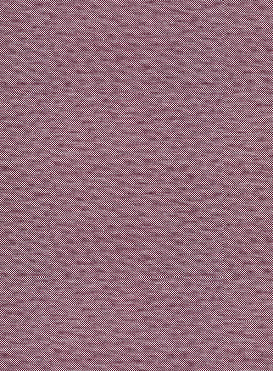 Italian Coral Purple Stretch Cotton Shirt - Image 3