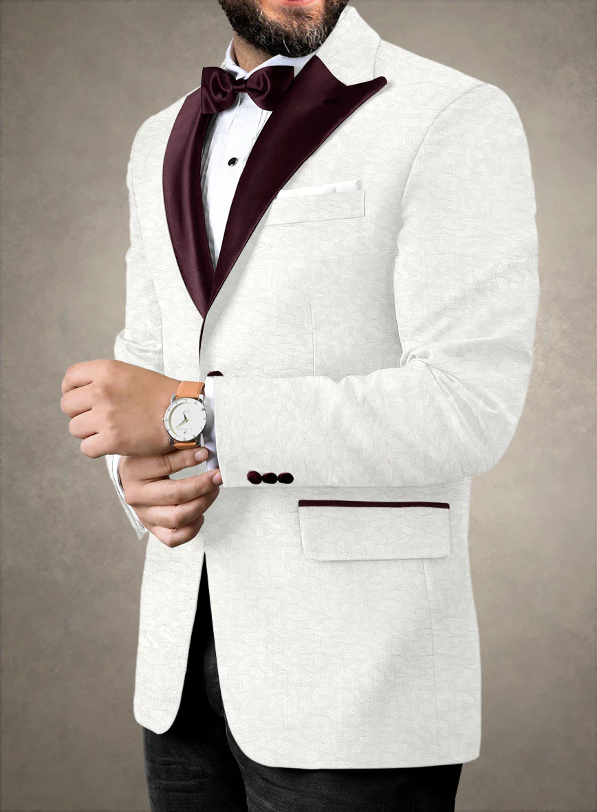Italian Cotton Bertoni Tuxedo Blazer - Image 2