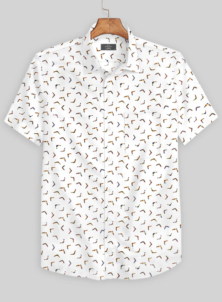 Italian Cotton Bomerang Shirt