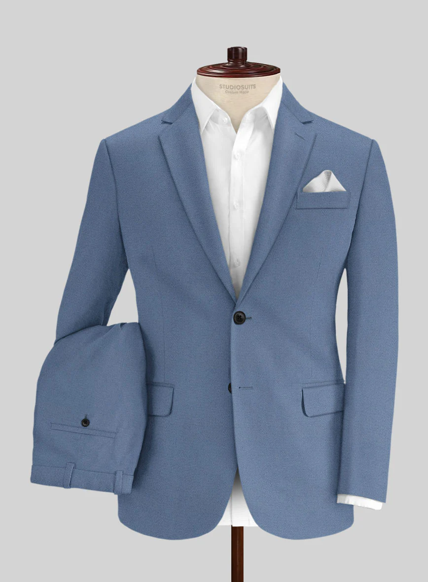 Italian Cotton Cashmere Veltra Suit - Image 2