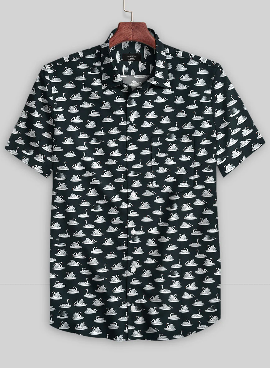 Italian Cotton Cygnus Shirt