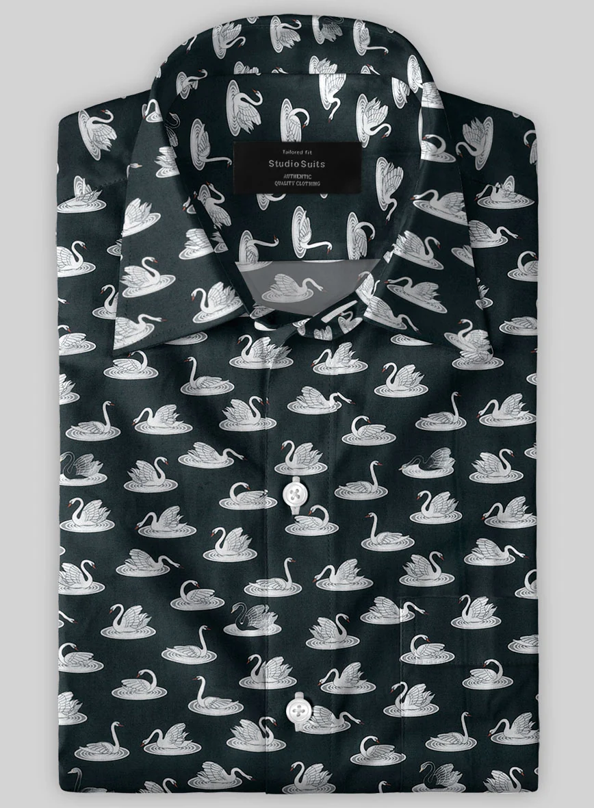Italian Cotton Cygnus Shirt