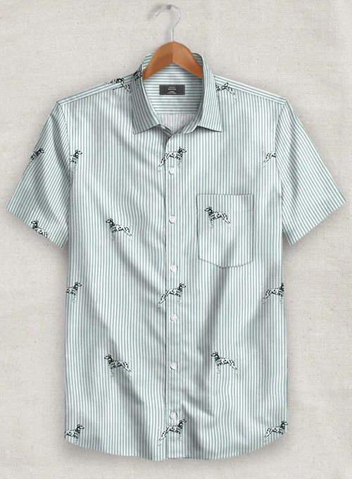 Italian Cotton Dalmatian Shirt