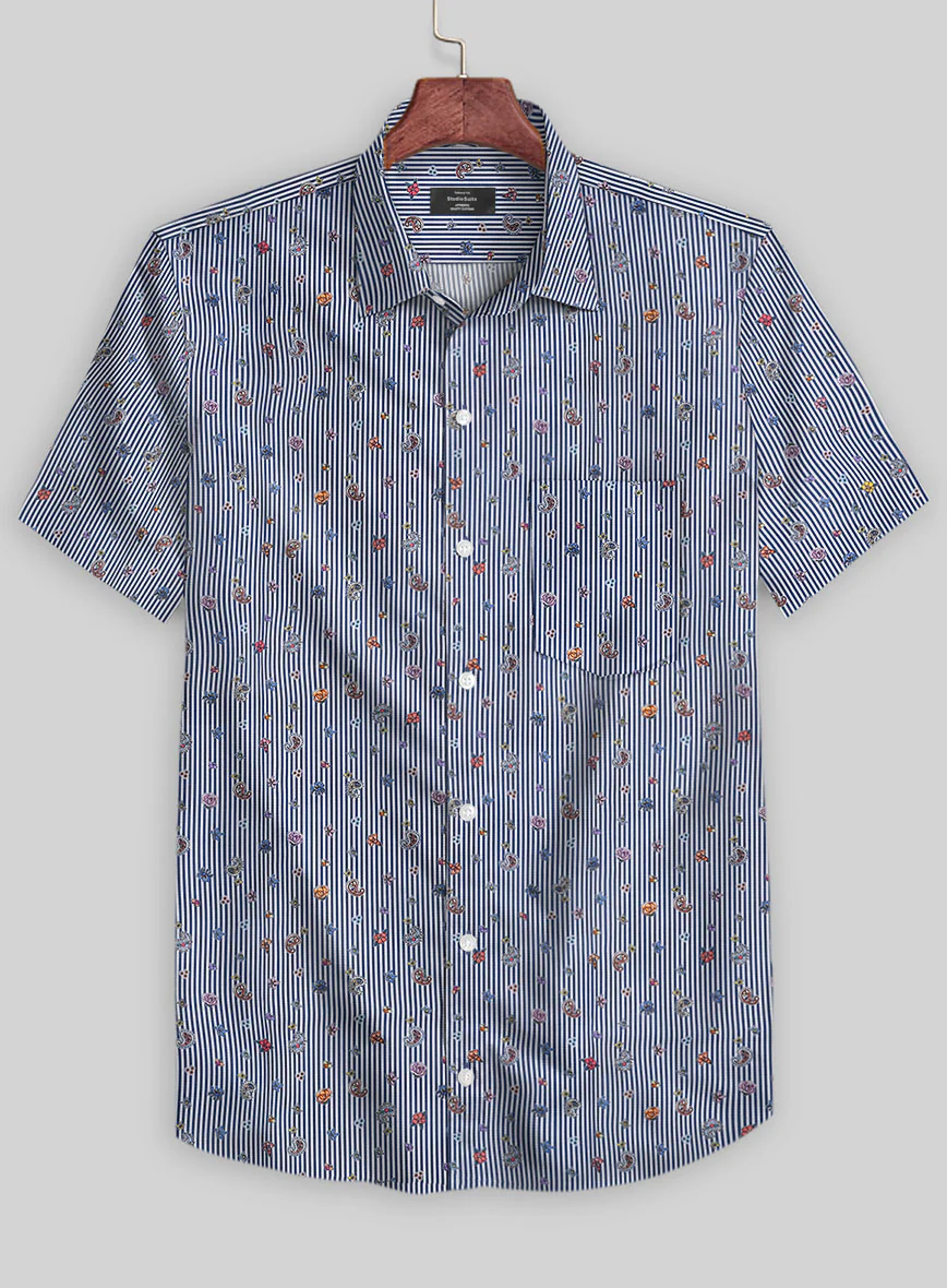 Italian Cotton Ialen Paisley Shirt