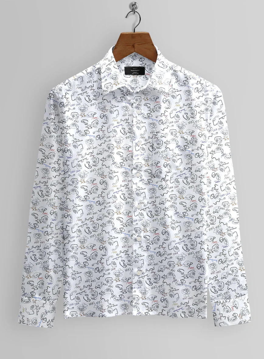 Italian Cotton Labezi Shirt - Image 2