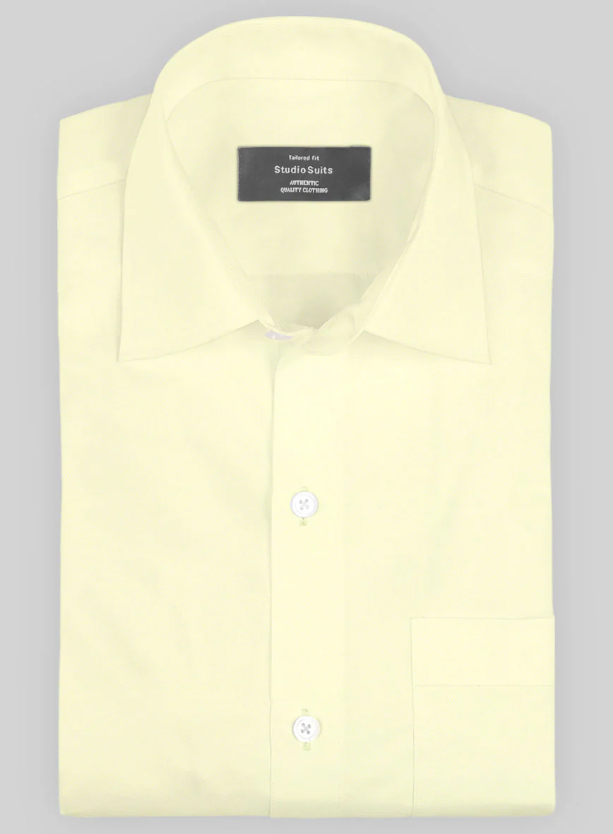 Italian Cotton Lemon Shirt