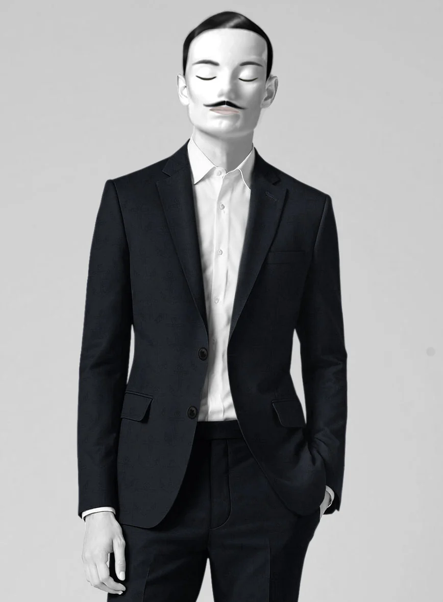 Italian Cotton Linen Anchor Suit - Image 3