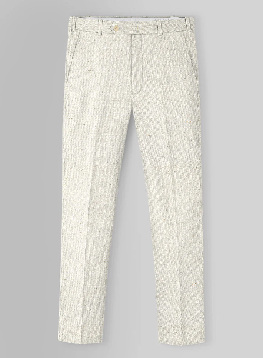 Italian Cotton Linen Duarda Pants