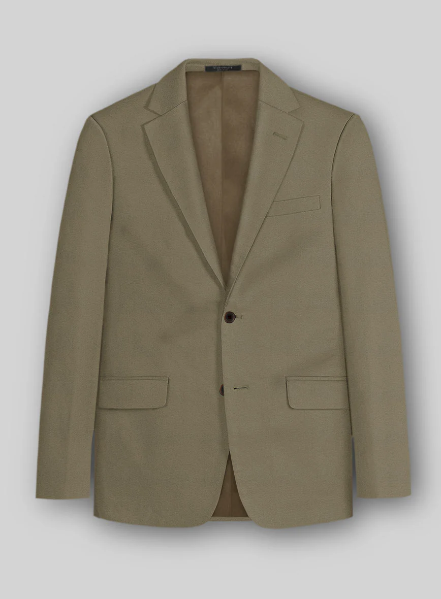 Italian Cotton Lycra Iglesi Jacket