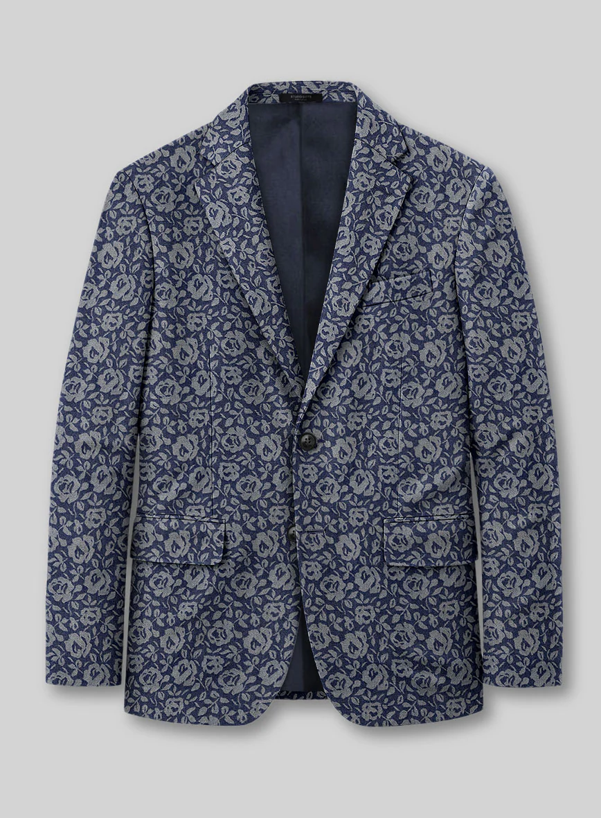 Italian Cotton Lycra Sartelio Jacket