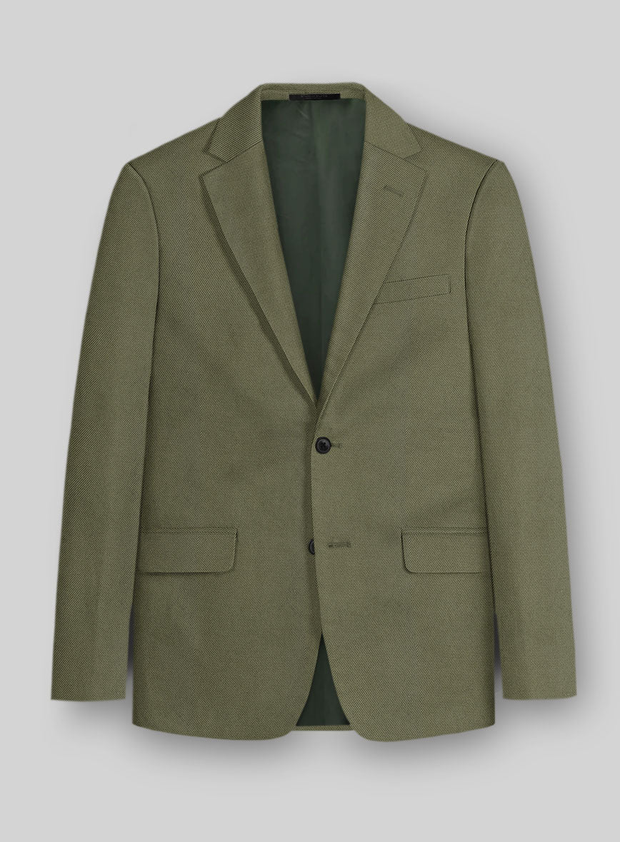 Italian Cotton Lycra Texura Jacket