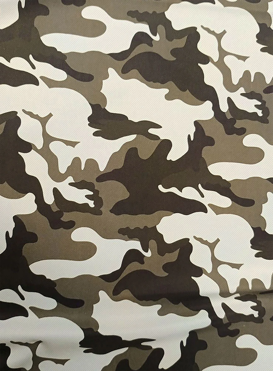 Italian Cotton Montoya Camo Suit - Image 7