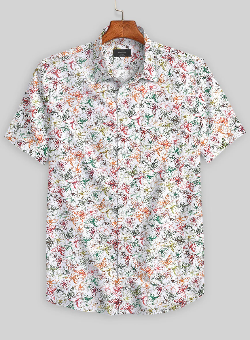 Italian Cotton Morpho Shirt