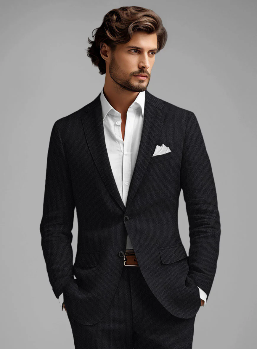 Italian Cotton Seersucker Helena Suit - Image 4