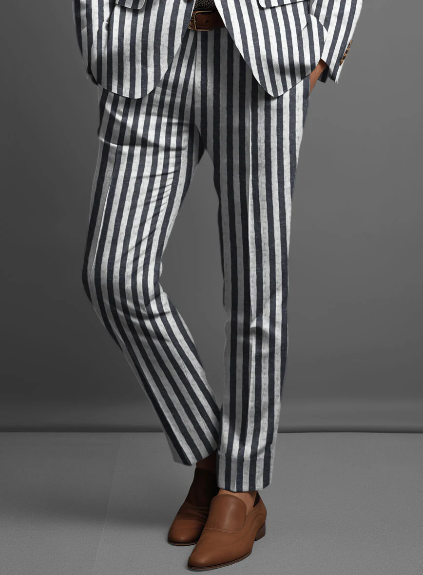 Italian Cotton Seersucker Venancio Suit - Image 7