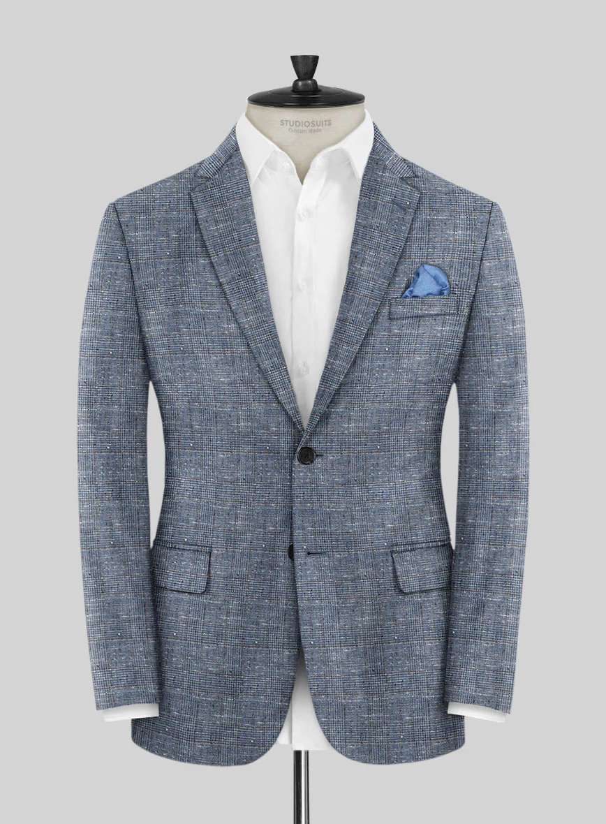 Italian Cotton Silk Linen Ziata Jacket - Image 3
