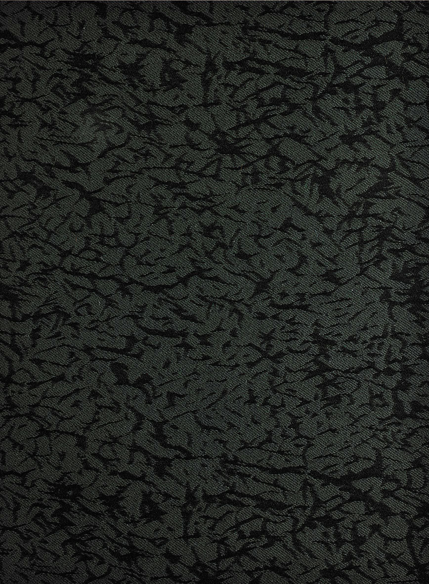 Italian Cotton Stretch Onyx Vortex Suit - Image 6