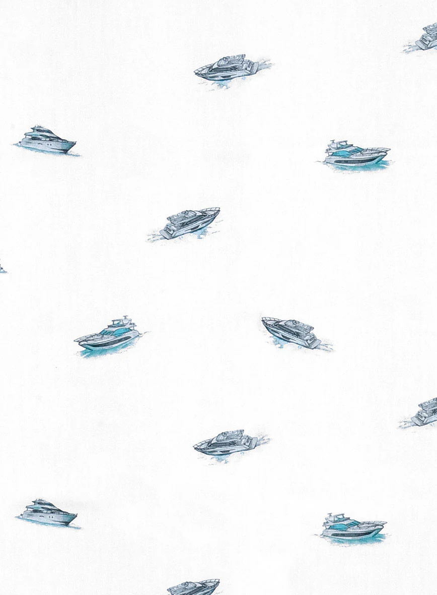 Italian Cotton Yacht Shirt - Image 3