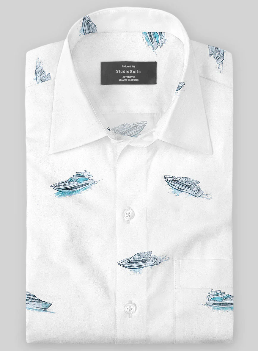 Italian Cotton Yacht Shirt