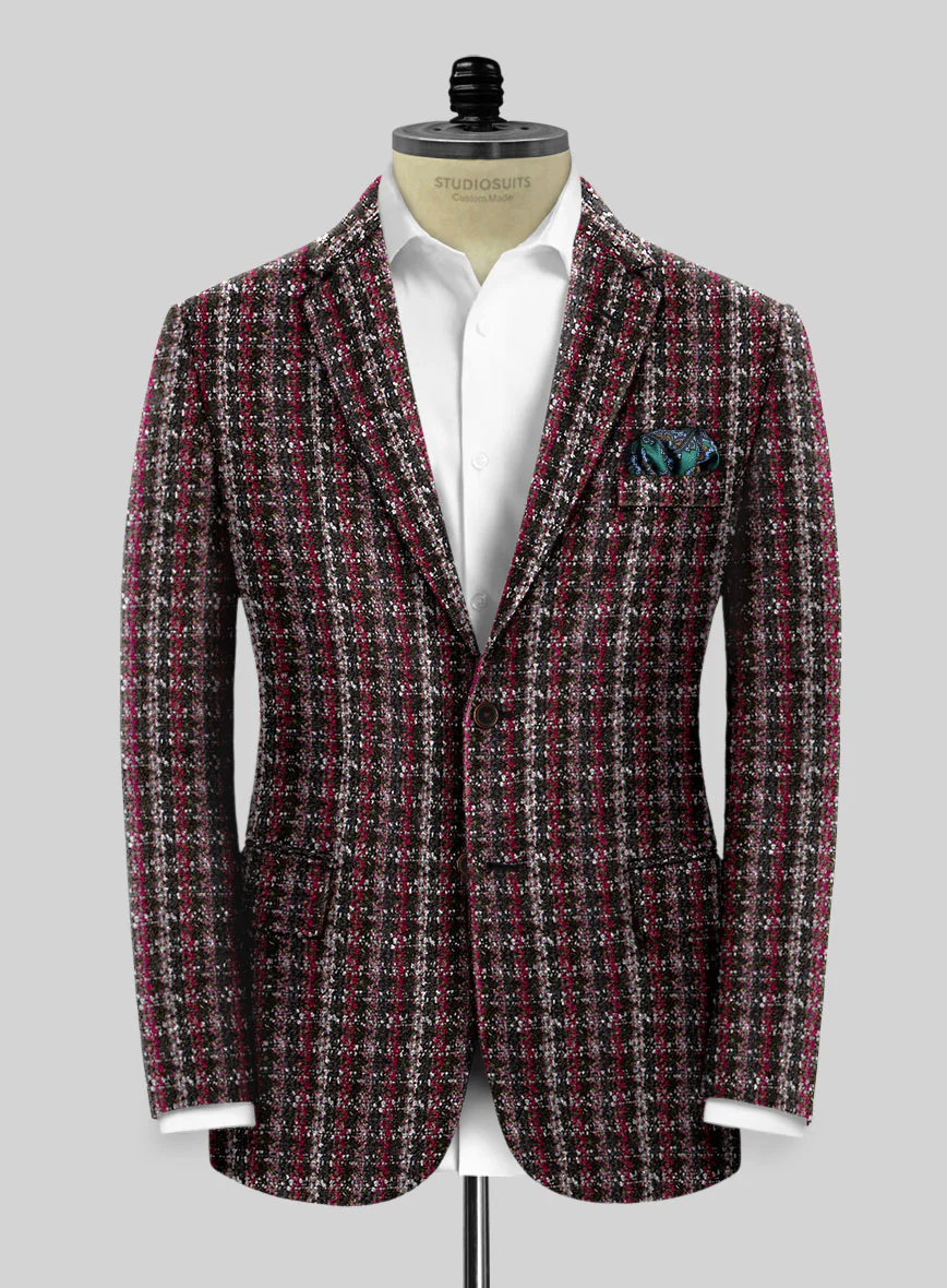 Italian Eligi Boucle Wool Jacket