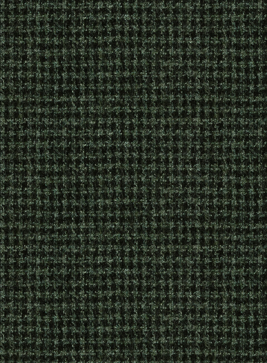 Italian Equiel Green Wool Pants - Image 2